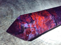 Polished Sodalite Double Terminated Crystals with Silver Hematite x 4 From Kunene River, Namibia