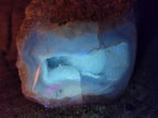 Polished One Side Blue Lace Agate Geodes x 12 From Nsanje, Malawi