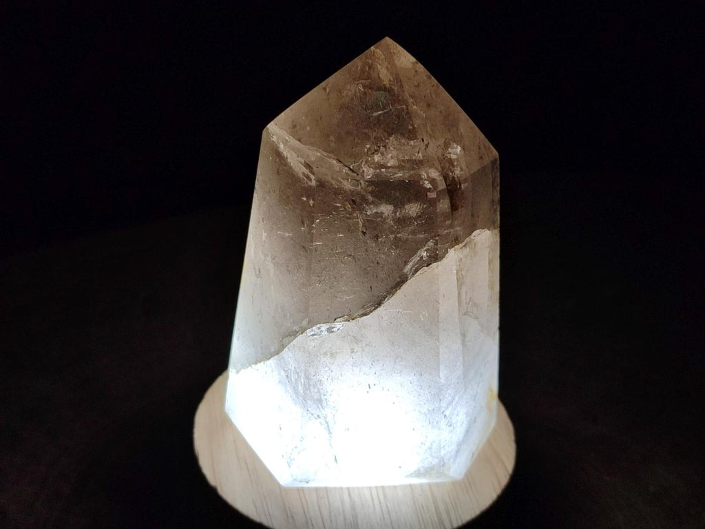 Polished Smokey Quartz Display Crystals x 3 From Madagascar
