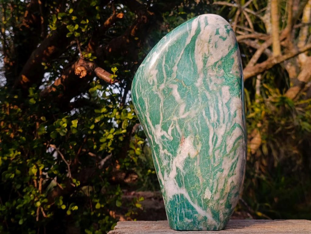 Polished XL Buddstone Standing Display Piece x 1 From Swaziland