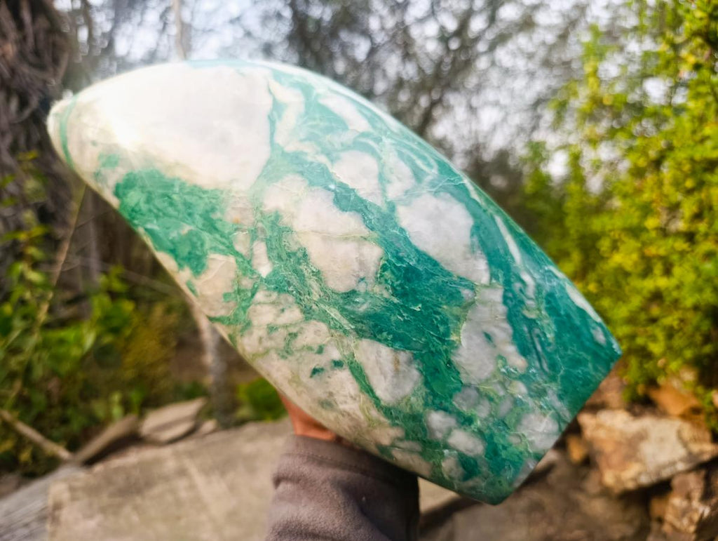 Polished XL Buddstone Standing Display Piece x 1 From Swaziland