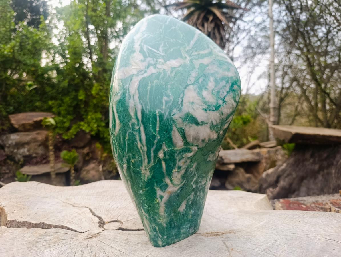 Polished XL Buddstone Standing Display Piece x 1 From Swaziland