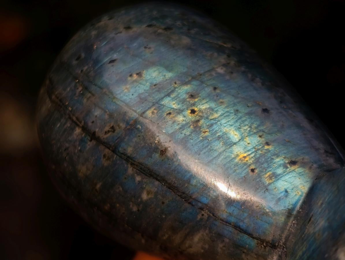 Polished Labradorite Stamp Handles x 11 From Madagascar