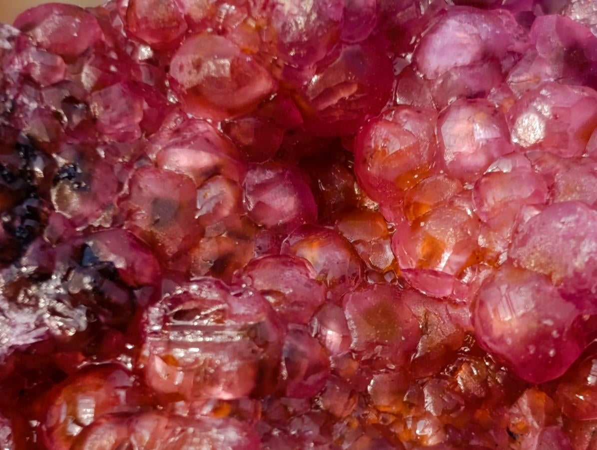 Natural Spherocobaltite Specimens x 12 From Musonoi Mine, Congo