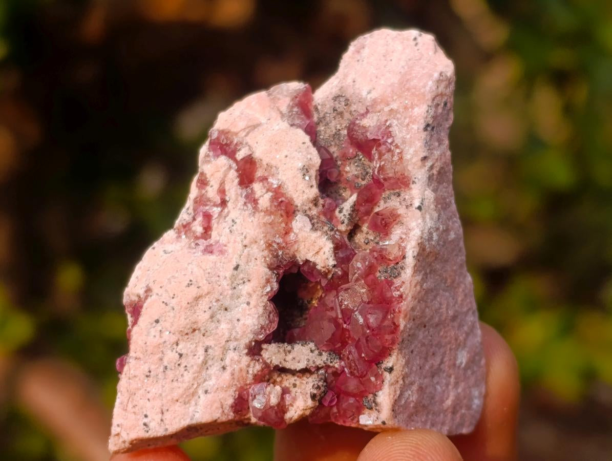 Natural Spherocobaltite Specimens x 12 From Musonoi Mine, Congo