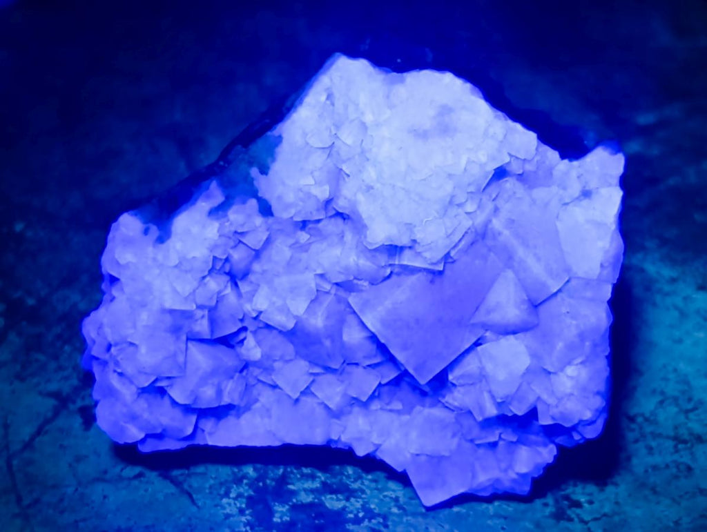 Natural Green Cubic Fluorite Specimens x 6 From Mandrosonoro, Madagascar