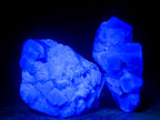 Natural Green Cubic Fluorite Specimens x 6 From Mandrosonoro, Madagascar