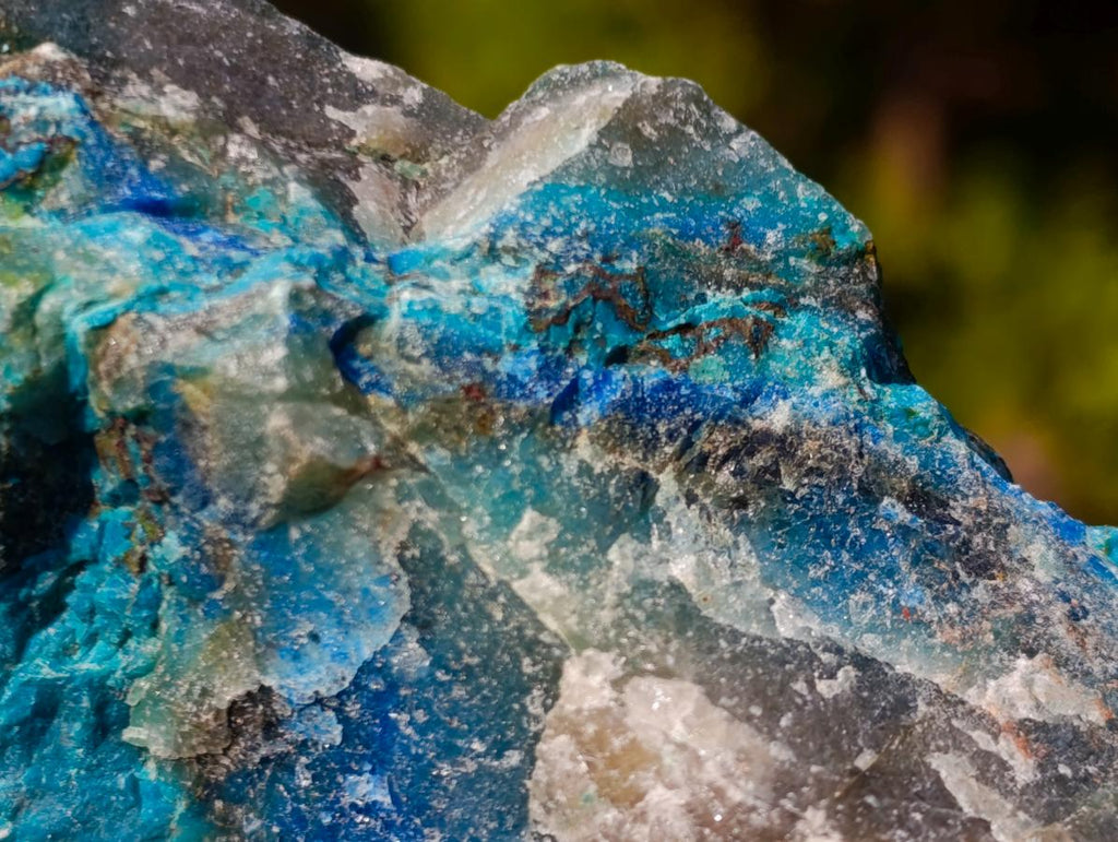 Natural Cobbed Shattuckite Specimens x 24 From Kaokoveld, Namibia - Toprock Gemstones and Minerals 