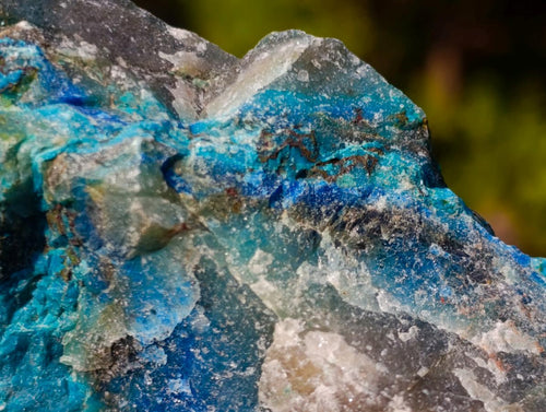 Natural Cobbed Shattuckite Specimens x 24 From Kaokoveld, Namibia - Toprock Gemstones and Minerals 