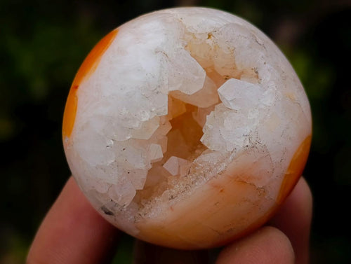 Polished Carnelian Agate Gemstone Spheres x 24 From Madagascar - Toprock Gemstones and Minerals 
