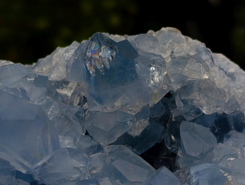 Natural Large Blue Celestite Specimen x 1 From Sakoany, Madagascar - Toprock Gemstones and Minerals 