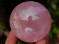 Polished Gemmy Star Rose Quartz Spheres x 12 From Madagascar - Toprock Gemstones and Minerals 