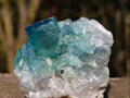 Natural Green Cubic Fluorite Specimens x 3 From Mandrosonoro, Madagascar - Toprock Gemstones and Minerals 