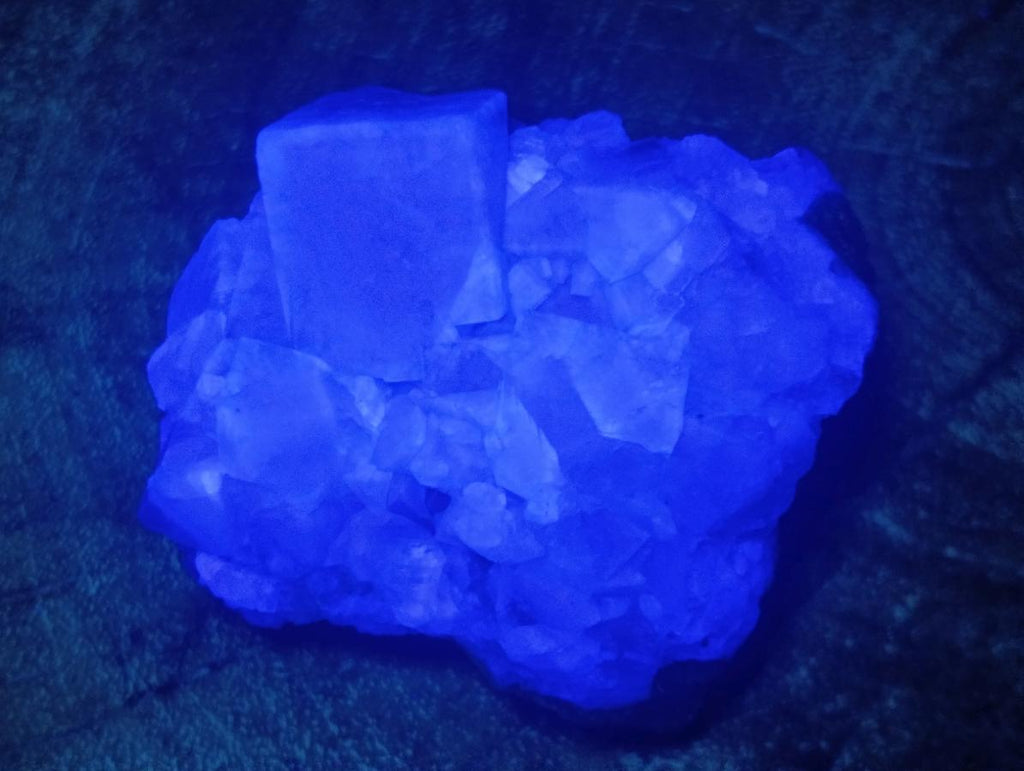 Natural Green Cubic Fluorite Specimens x 3 From Mandrosonoro, Madagascar - Toprock Gemstones and Minerals 
