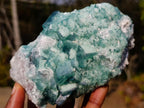 Natural Green Cubic Fluorite Specimens x 3 From Mandrosonoro, Madagascar - Toprock Gemstones and Minerals 