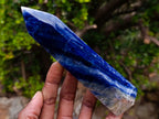 Polished Sodalite Display Crystals x 3 From Kunene River, Namibia - Toprock Gemstones and Minerals 