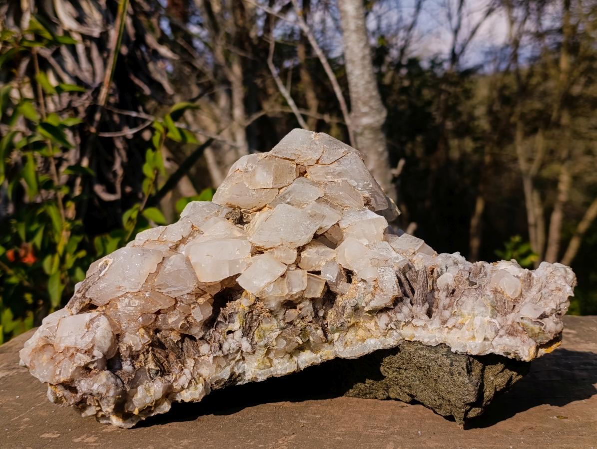 Natural XL Stacked Rhombohedral Calcite Specimen x 1 From Albert's Mountain, Lesotho - Toprock Gemstones and Minerals 