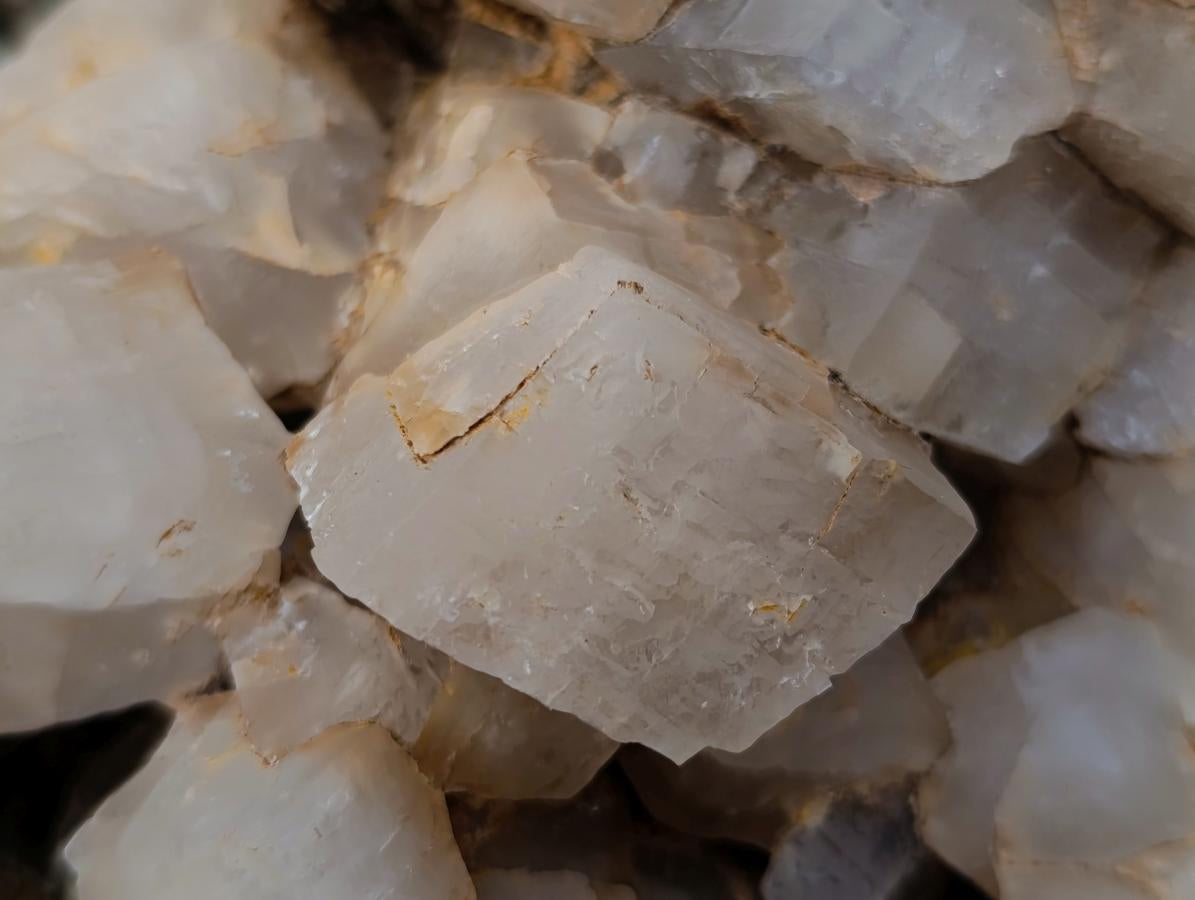 Natural XL Stacked Rhombohedral Calcite Specimen x 1 From Albert's Mountain, Lesotho - Toprock Gemstones and Minerals 