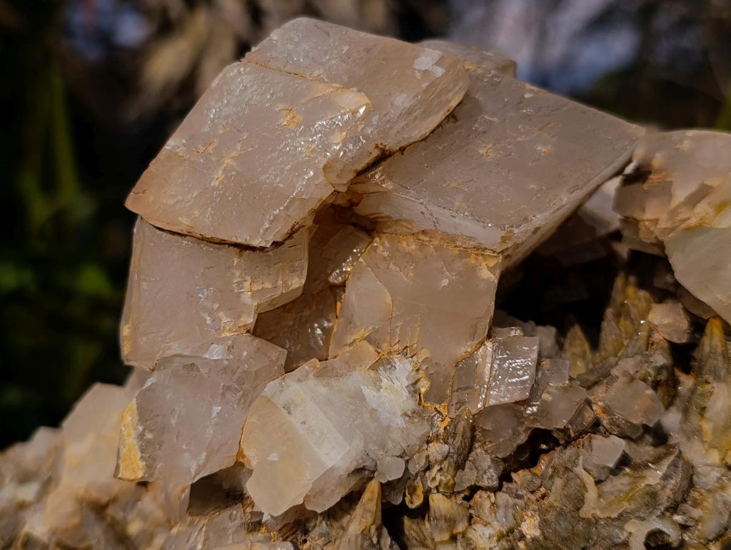 Natural XL Stacked Rhombohedral Calcite Specimen x 1 From Albert's Mountain, Lesotho - Toprock Gemstones and Minerals 