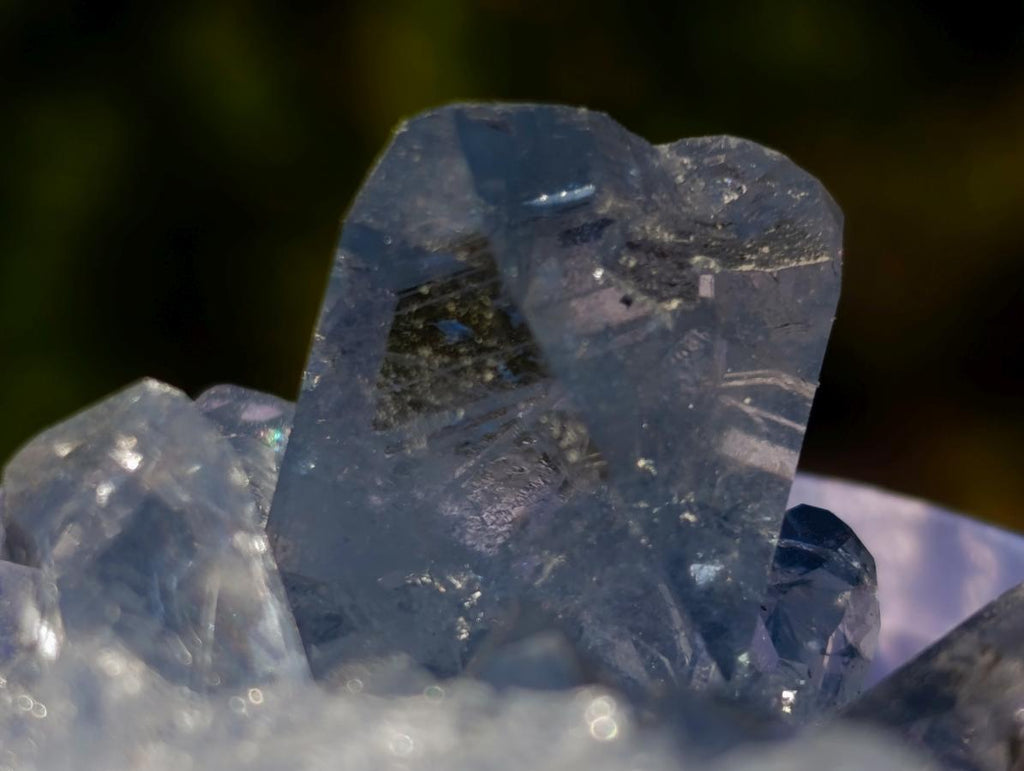 Natural Blue Celestite Specimens x 22 From Sakoany, Madagascar - Toprock Gemstones and Minerals 