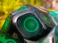 Polished Large Flower Banded Malachite Free Form x 1 From Congo - Toprock Gemstones and Minerals 