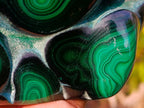 Polished Large Flower Banded Malachite Free Form x 1 From Congo - Toprock Gemstones and Minerals 
