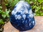 Polished Large Dumortierite Standing Display Piece x 1 From Madagascar