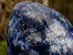 Polished Large Dumortierite Standing Display Piece x 1 From Madagascar