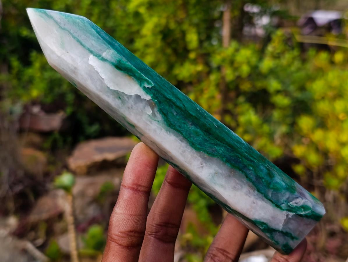Polished Buddstone Display Crystals x 4 From Swaziland