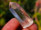 Polished Pendant Sized Smokey and Clear Quartz Crystals x 35 From Madagascar