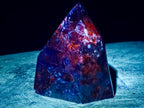 Polished Sodalite Display Crystals x 3 From Kunene River, Namibia