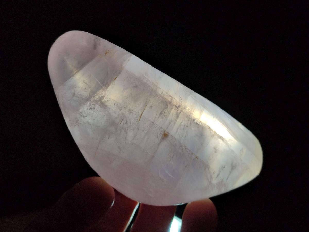 Polished Gemmy Rose Quartz Standing Display Pieces x 12 From Madagascar - Toprock Gemstones and Minerals 