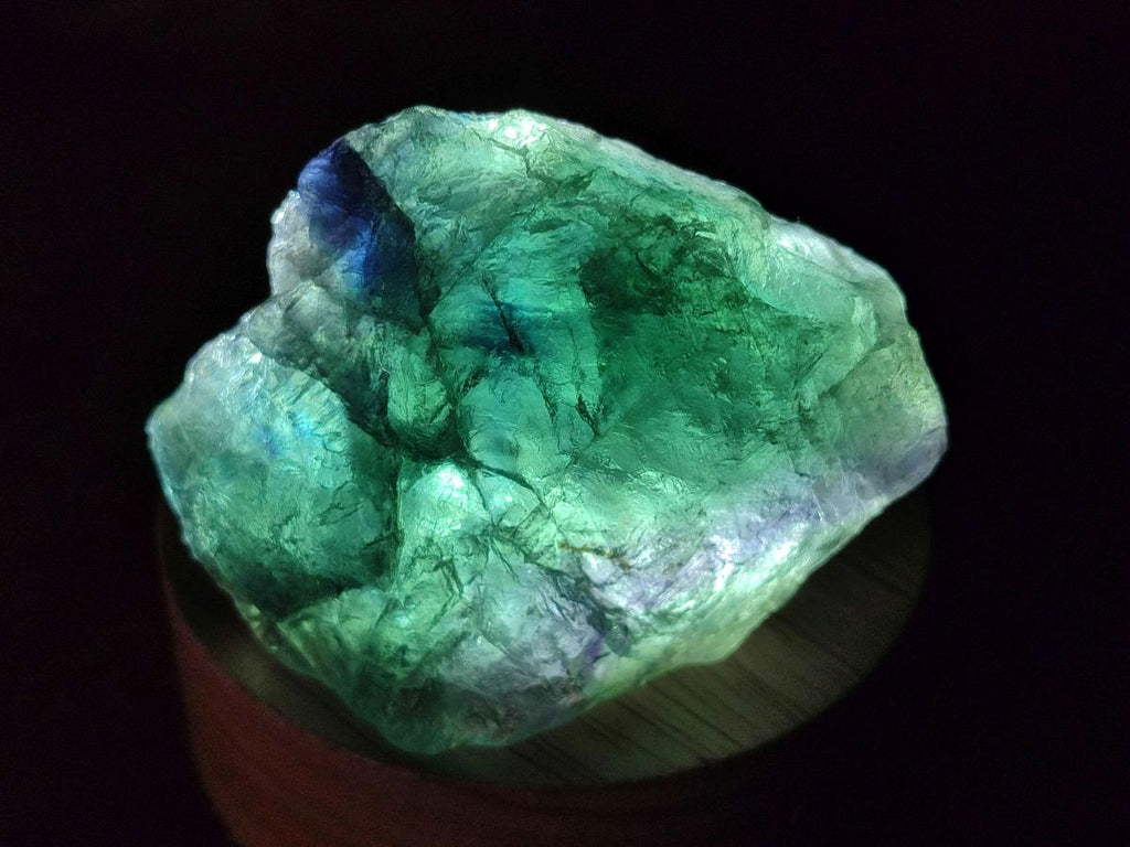 Natural Watermelon Fluorite Cobbed Specimens x 24 From Uis, Namibia