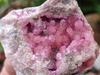 Natural Spherocobaltite Specimens x 6 From Musonoi Mine, Congo - Toprock Gemstones and Minerals 