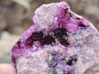 Natural Spherocobaltite Specimens x 6 From Musonoi Mine, Congo - Toprock Gemstones and Minerals 