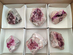 Natural Spherocobaltite Specimens x 6 From Musonoi Mine, Congo - Toprock Gemstones and Minerals 