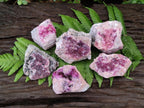 Natural Spherocobaltite Specimens x 6 From Musonoi Mine, Congo - Toprock Gemstones and Minerals 