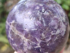 Polished Lepidolite with Pink Rubellite Spheres x 4 From Ambatondrazaka, Madagascar - Toprock Gemstones and Minerals 