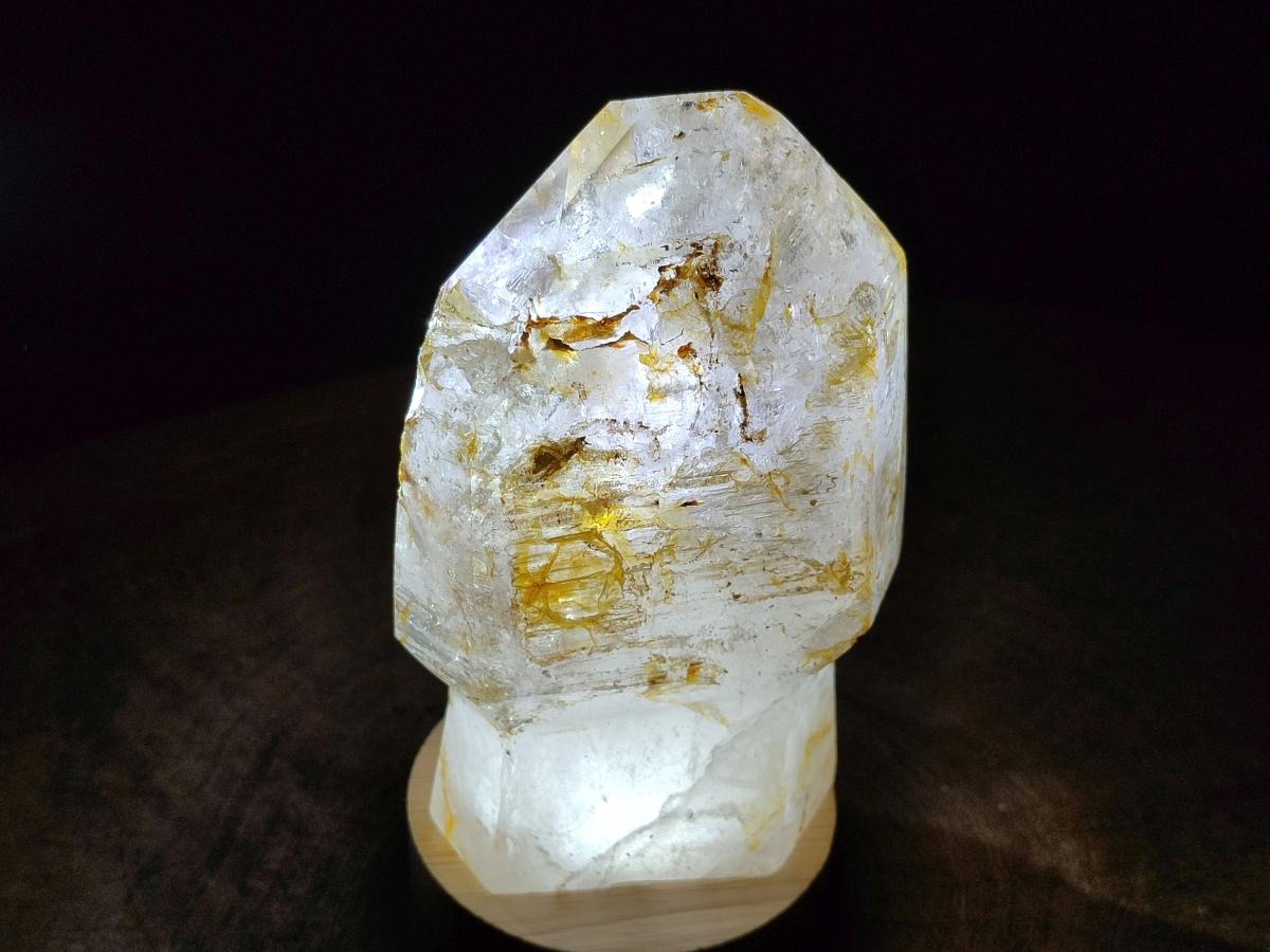 Polished Large Window Quartz Display Sceptre Crystal x 1 From Madagascar - Toprock Gemstones and Minerals 