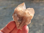Natural Cascading White Phantom Smokey Luena Quartz Crystals x 12 From Luena, Congo - Toprock Gemstones and Minerals 