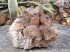 Natural Large Cascading White Phantom Smokey Luena Quartz Cluster x 1 From Luena, Congo - Toprock Gemstones and Minerals 