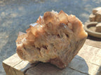 Natural Large Cascading White Phantom Smokey Luena Quartz Cluster x 1 From Luena, Congo - Toprock Gemstones and Minerals 