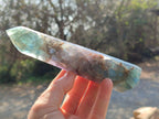Polished Watermelon Fluorite Display Crystals x 4 From Uis, Namibia - Toprock Gemstones and Minerals 