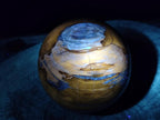 Polished Large Red Podocarpus Petrified Wood Sphere x 1 From Mahajanga, Madagascar - Toprock Gemstones and Minerals 