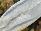 Polished Blue Lace Agate Free Forms x 4 From Nsanje, Malawi - Toprock Gemstones and Minerals 
