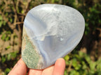 Polished Blue Lace Agate Free Forms x 4 From Nsanje, Malawi - Toprock Gemstones and Minerals 