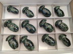 Polished Stromatolite "Kambaba Jasper" Mushrooms x 12 From Katsepy, Madagascar - Toprock Gemstones and Minerals 