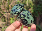 Polished Stromatolite "Kambaba Jasper" Mushrooms x 12 From Katsepy, Madagascar - Toprock Gemstones and Minerals 