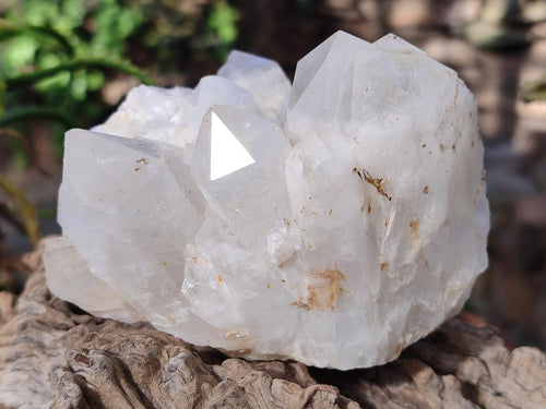 Natural Mixed Candle Quartz and Blacknite Clusters x 4 From Antsirabe, Madagascar - Toprock Gemstones and Minerals 