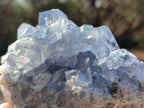 Natural Blue Celestite Specimens x 3 From Sakoany, Madagascar - Toprock Gemstones and Minerals 